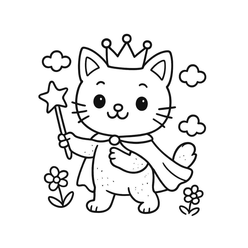Black and white coloring page of fire truck