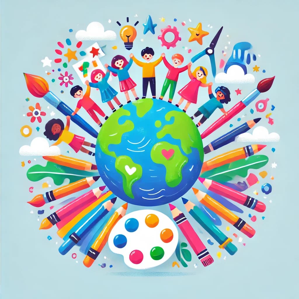 Kids Color Station Logo
