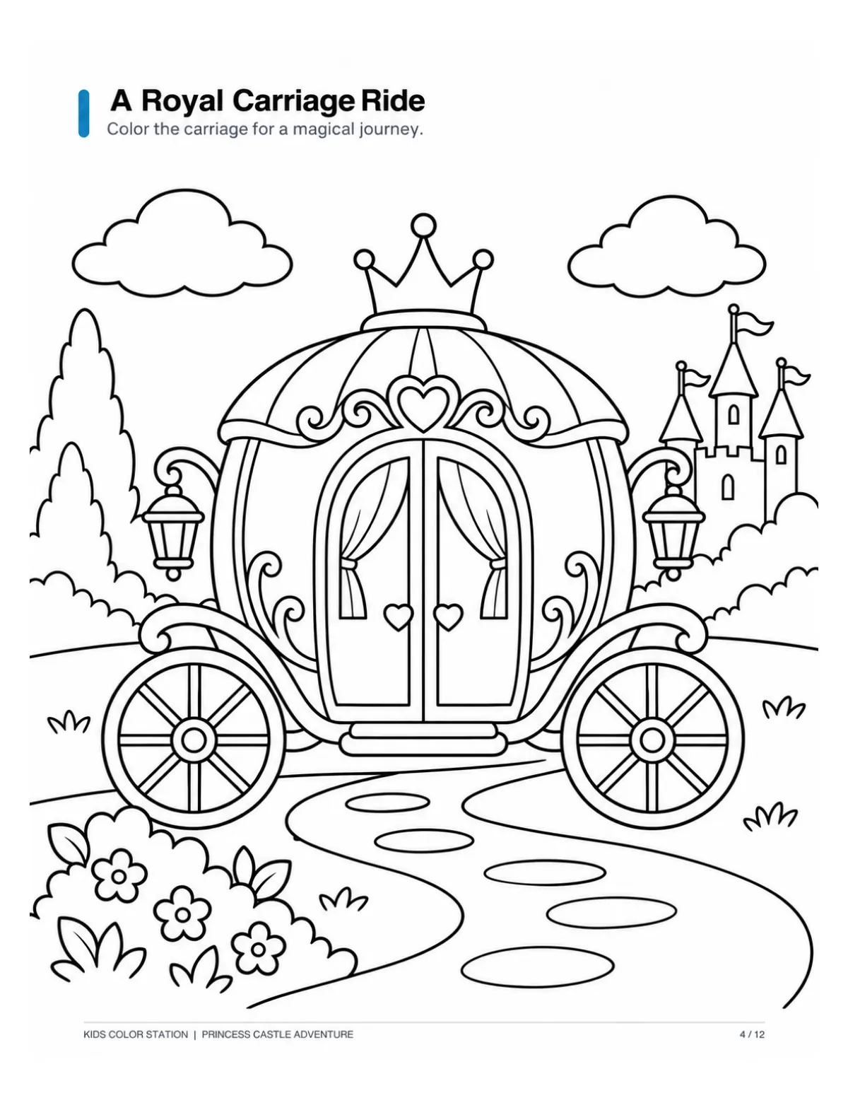 A royal carriage ride — page 4 of 12
