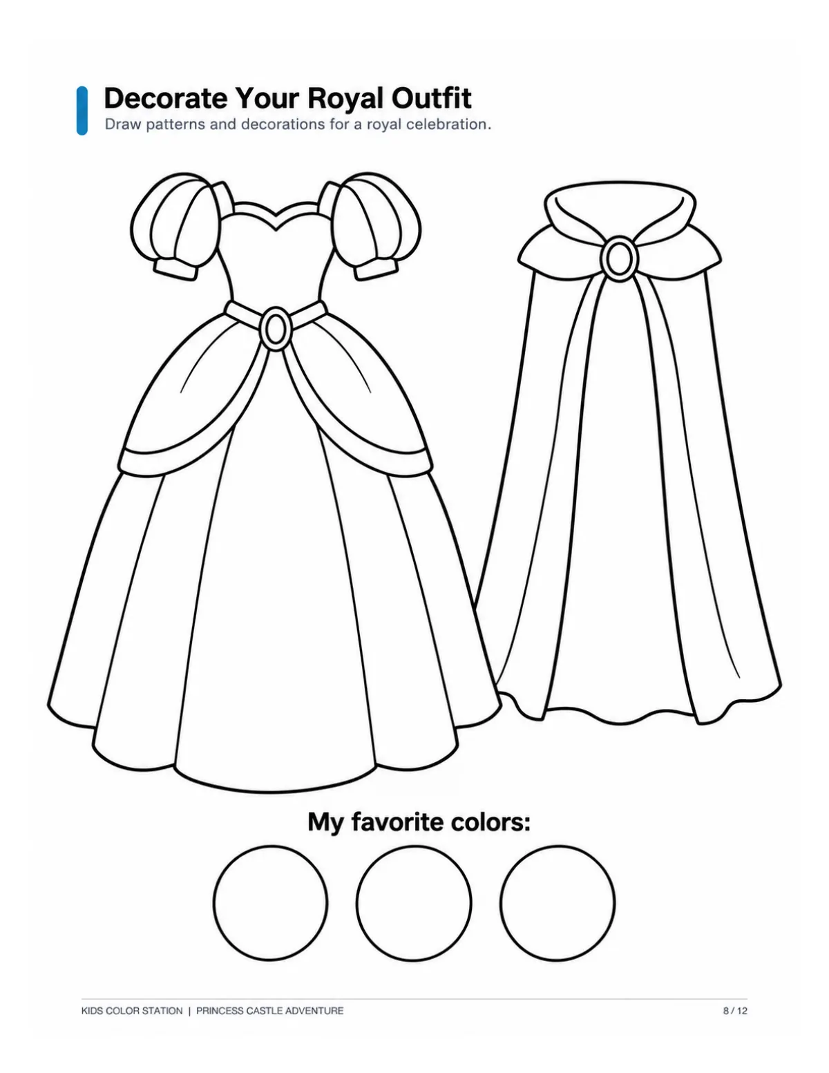 Decorate your royal outfit — page 8 of 12