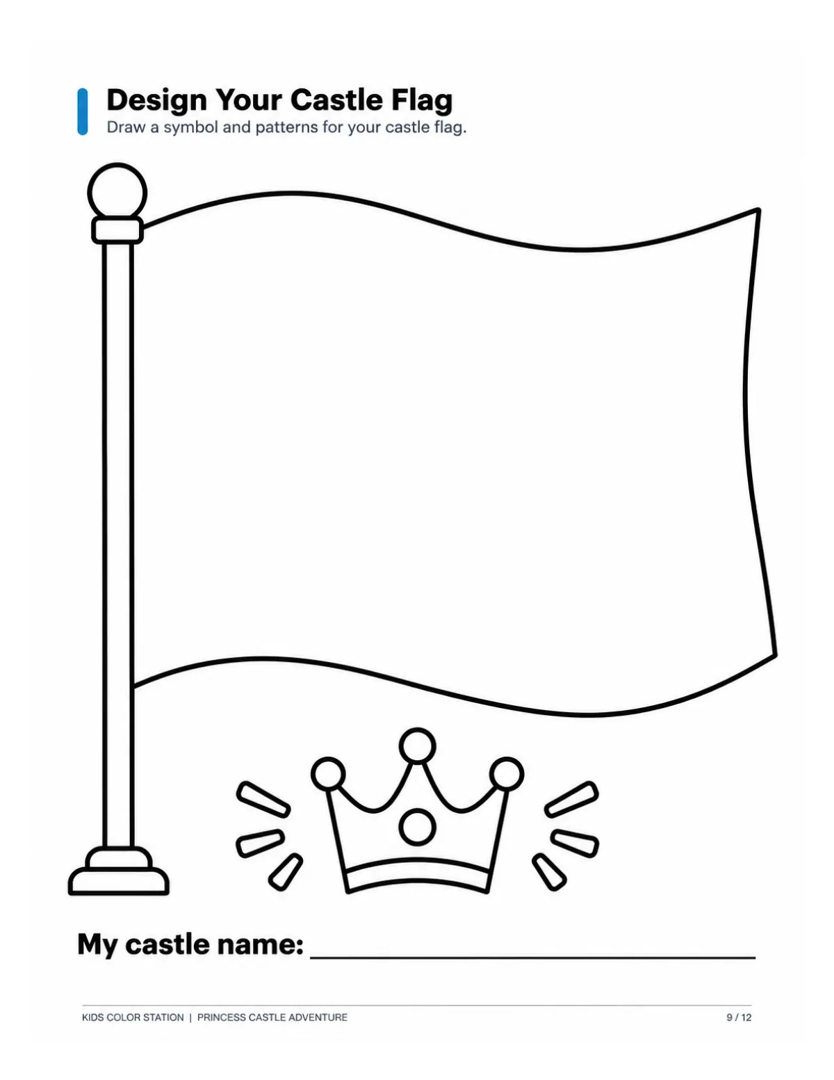 Design your castle flag — page 9 of 12