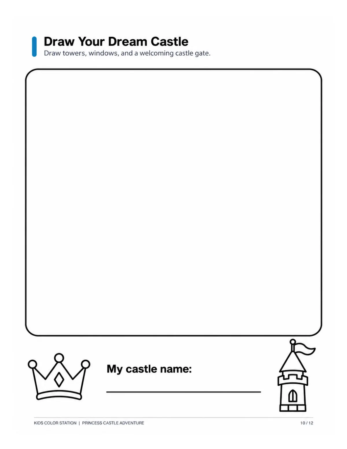 Draw your dream castle — page 10 of 12