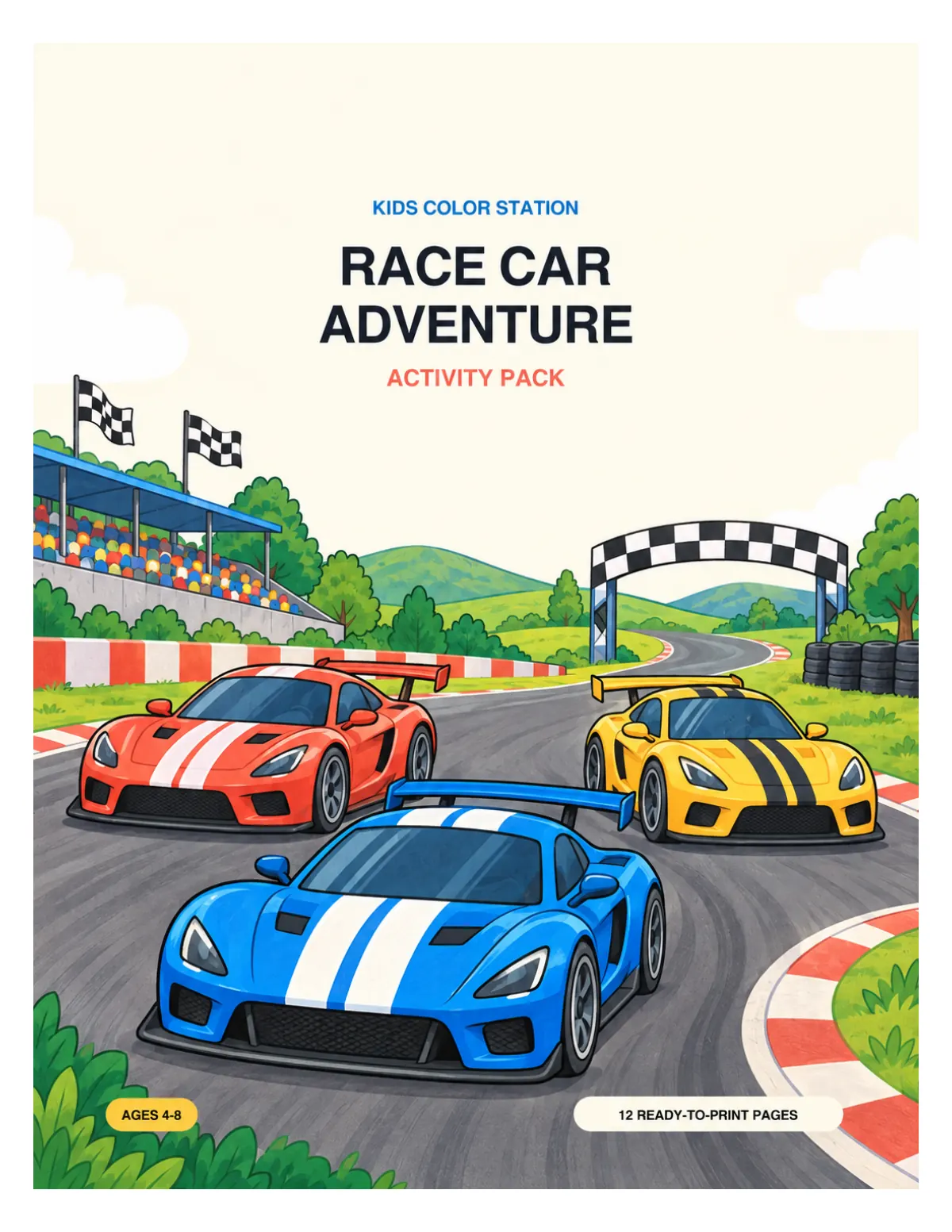 Cover of the Race Car Adventure Pack