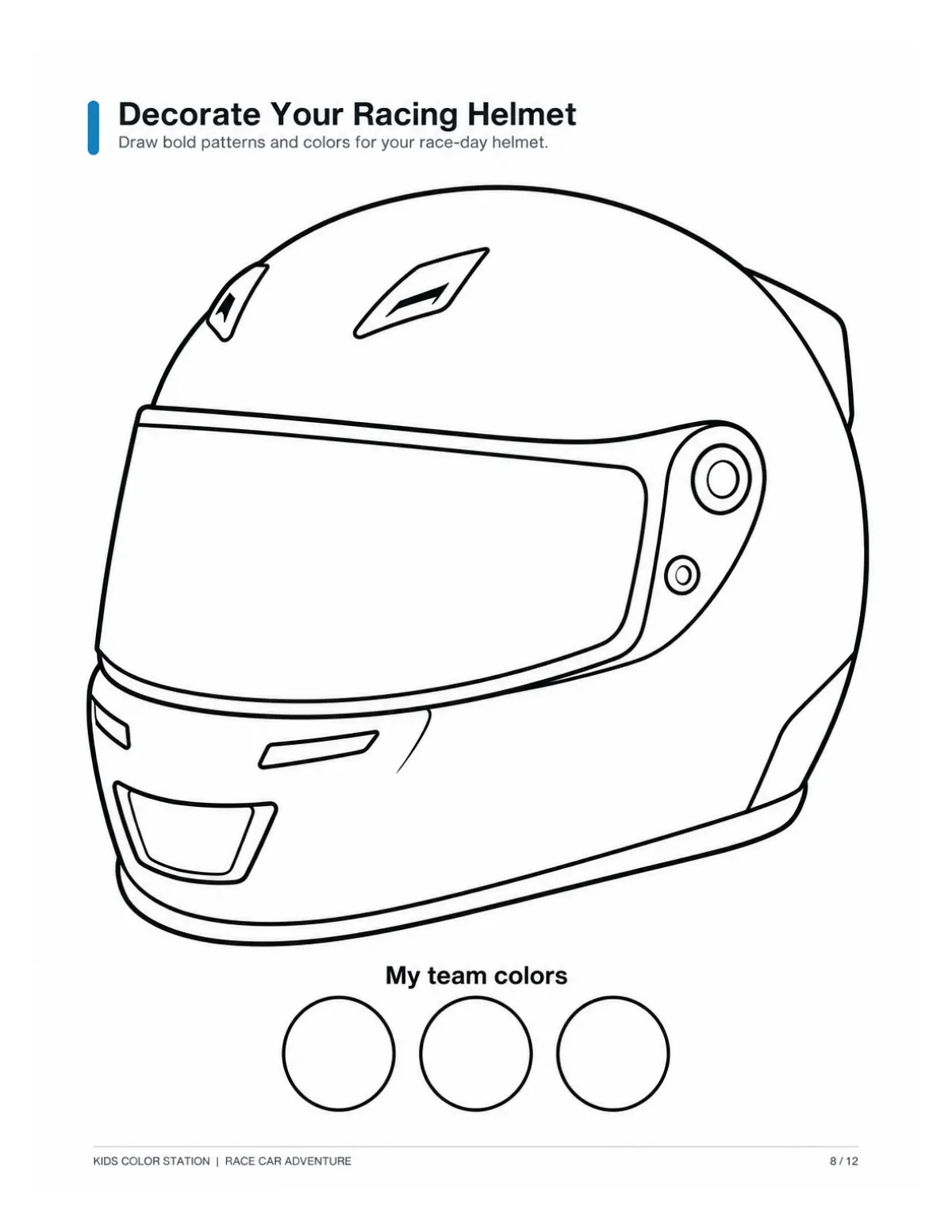 Decorate your racing helmet — page 8 of 12