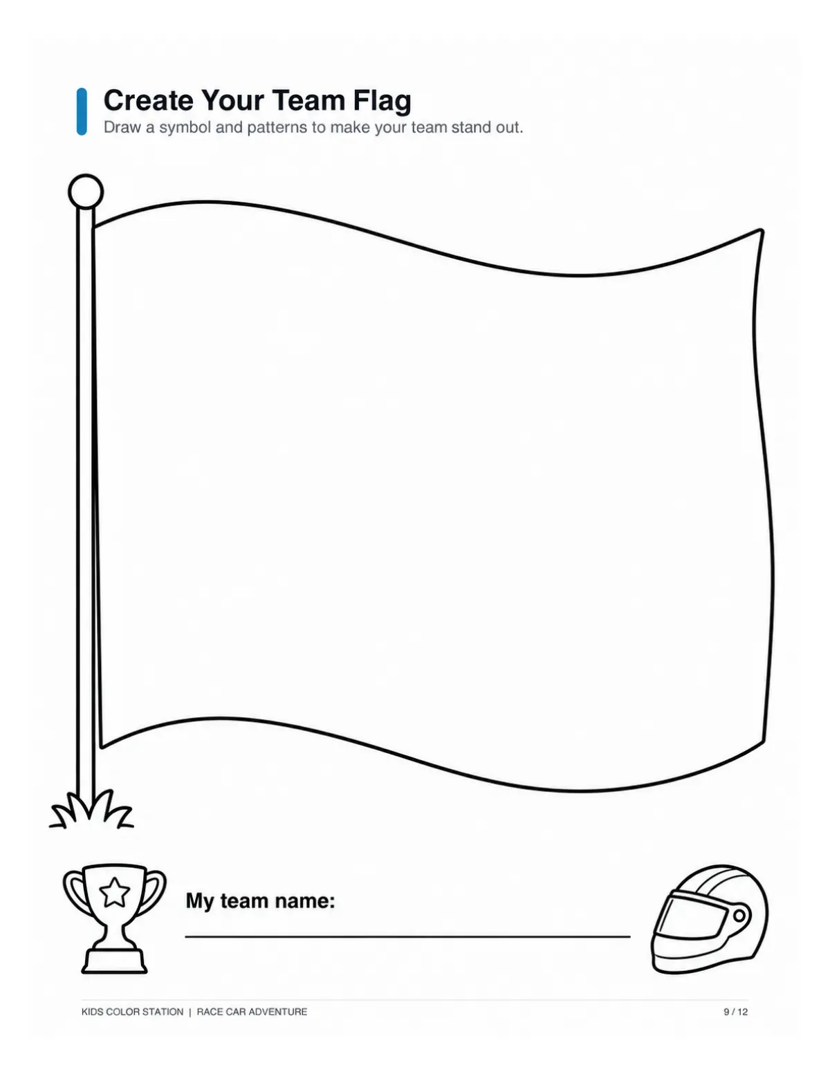 Create your team flag — page 9 of 12